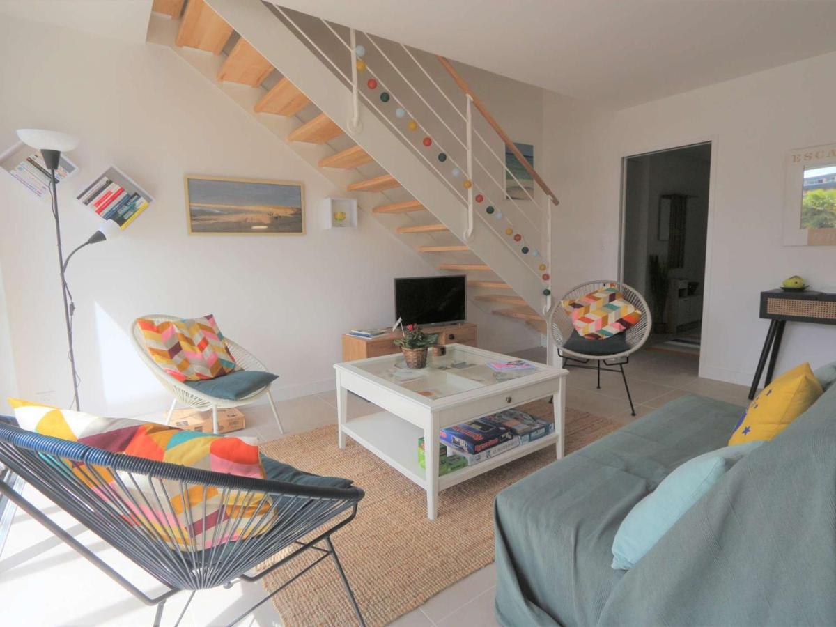 Duplex Lumineux A Benodet: Plage Et Thalasso A Pied, Terrasse, Parking Et Abri Velo Inclus - Fr-1-481-117 Екстериор снимка