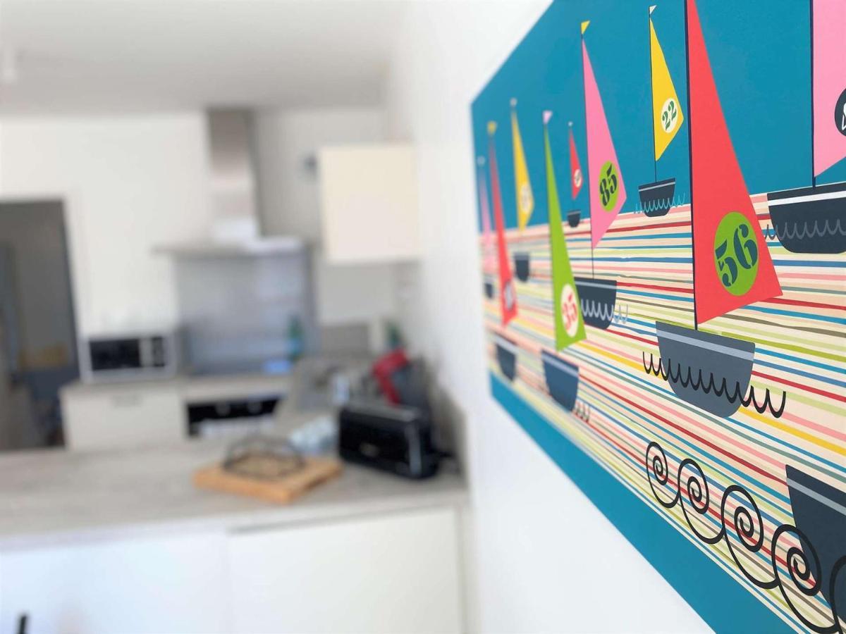 Duplex Lumineux A Benodet: Plage Et Thalasso A Pied, Terrasse, Parking Et Abri Velo Inclus - Fr-1-481-117 Екстериор снимка